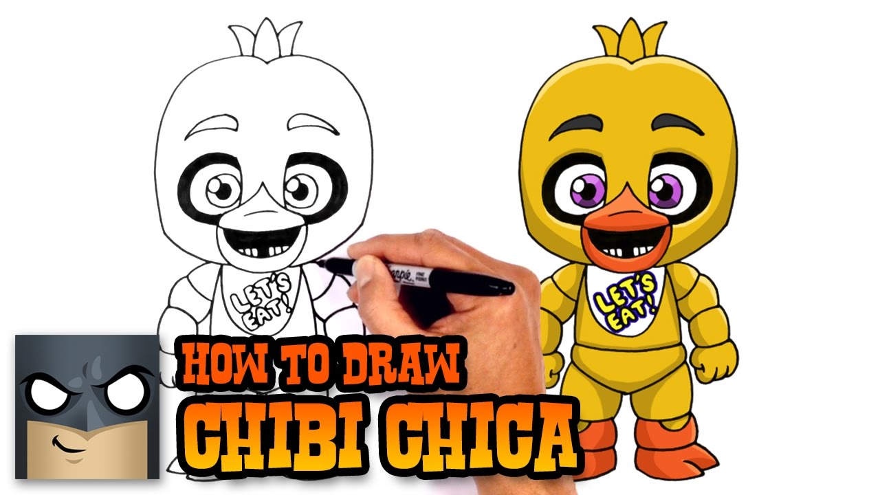 How to Draw Five Nights at Freddy's | Chica
