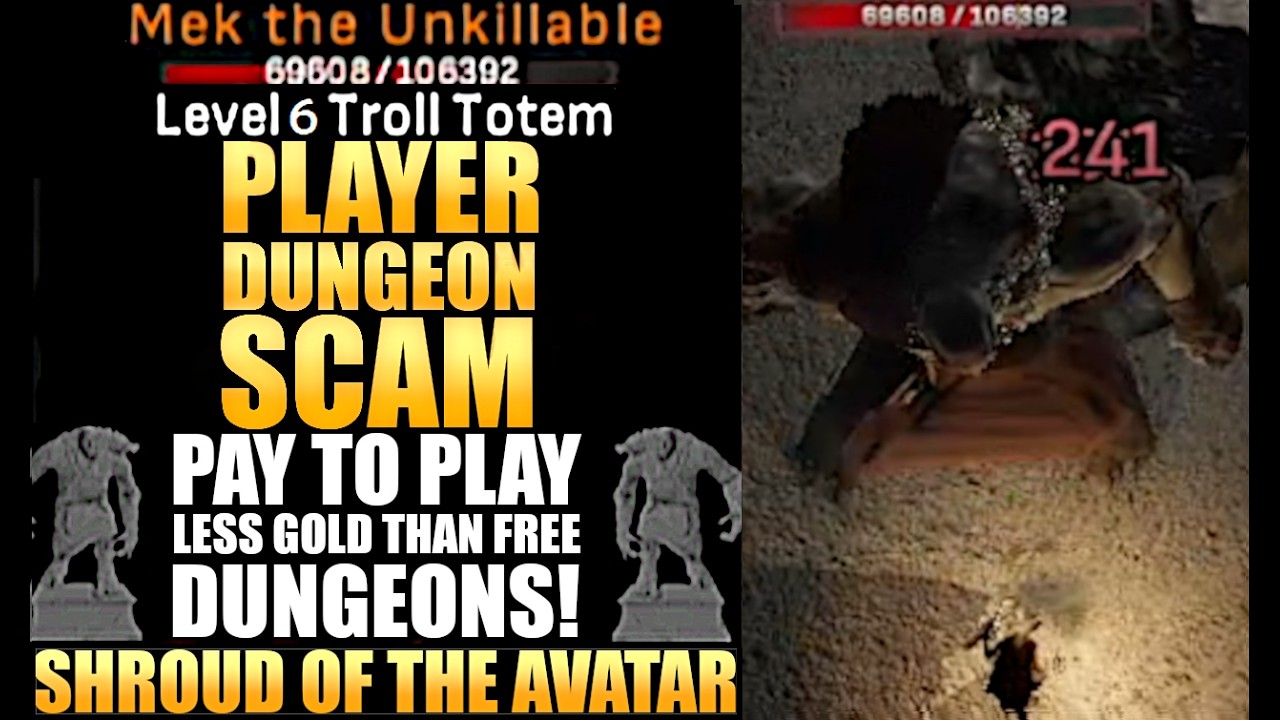 Shroud of the Avatar - Player Dungeons - Total Waste of Money & Time!