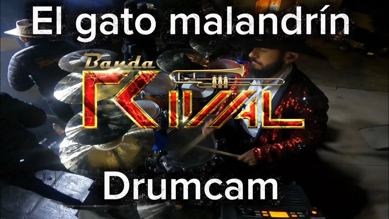 El gato malandrín - Banda Rival (Drumcam)