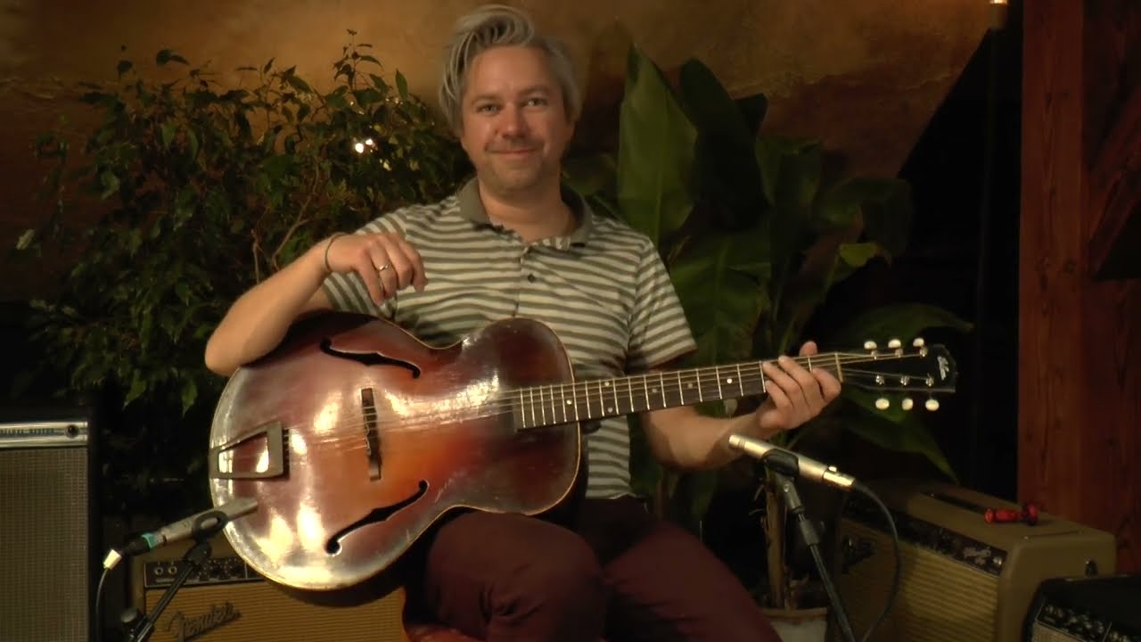 Gibson L-50 from 1939 presented by Vintage-Guitar Oldenburg and Tobias Hoffmann