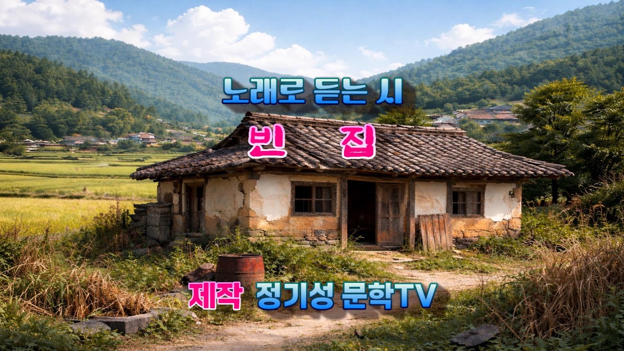 [정기성 문학TV] 빈집  -솔빛 정기성