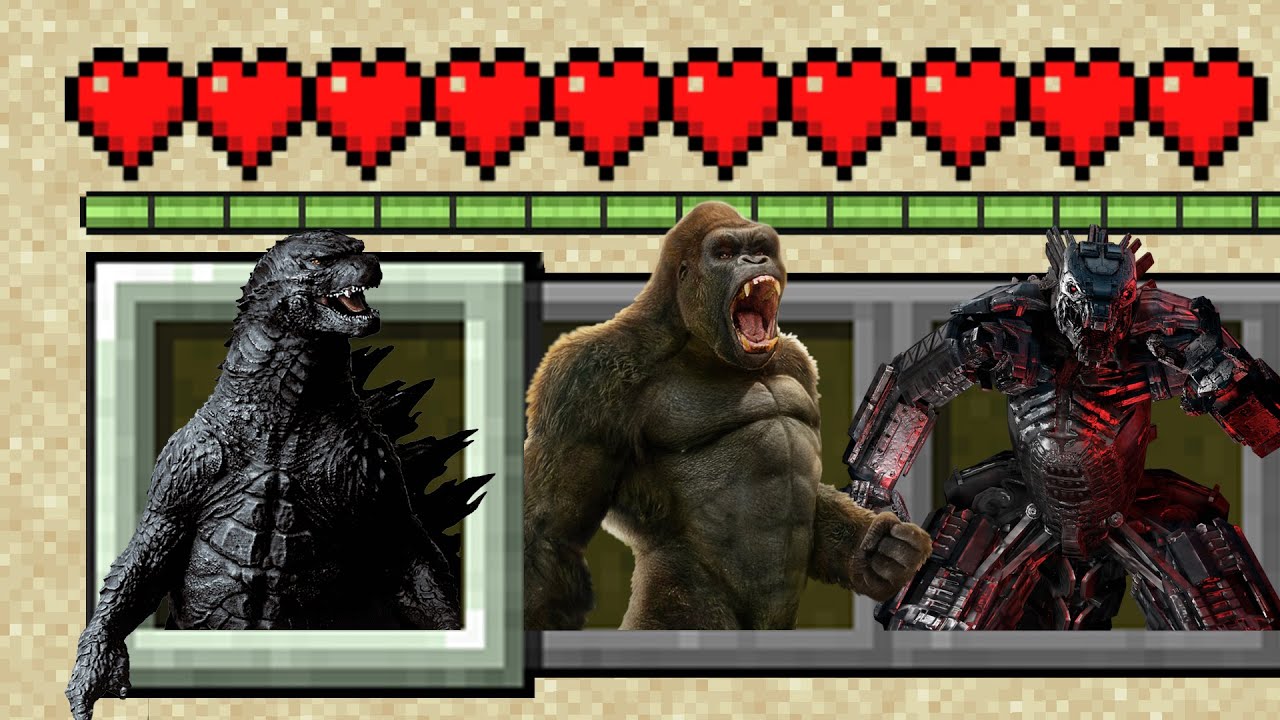 Minecraft PE : FORBIDDEN GODZILLA VS KONG MOD in Minecraft Pocket Edition