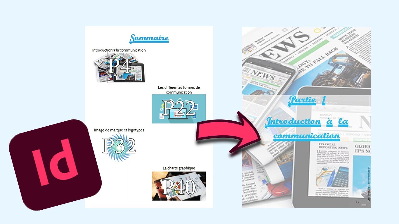 Tuto InDesign | Sommaire automatique - Méthode 2