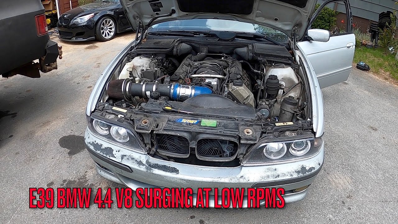 Устранены пульсации двигателя Bmw E39 540i 4.4 V8 на низких оборотах!!!