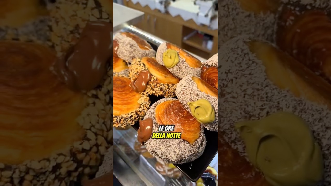 Cornetti caldi a notte fonda: questa cornetteria è il paradiso dei nottambuli 🌙🥐 