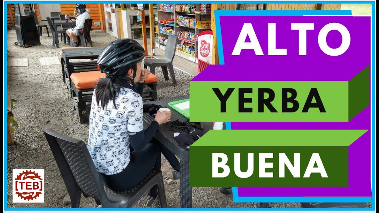 Alto YERBABUENA #40 🚴🌄 | Asi es coronar la subida entre CHIA y Guasca | Pendiente DURA y pareja