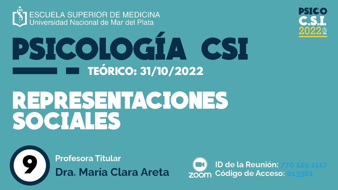 Representaciones Sociales
