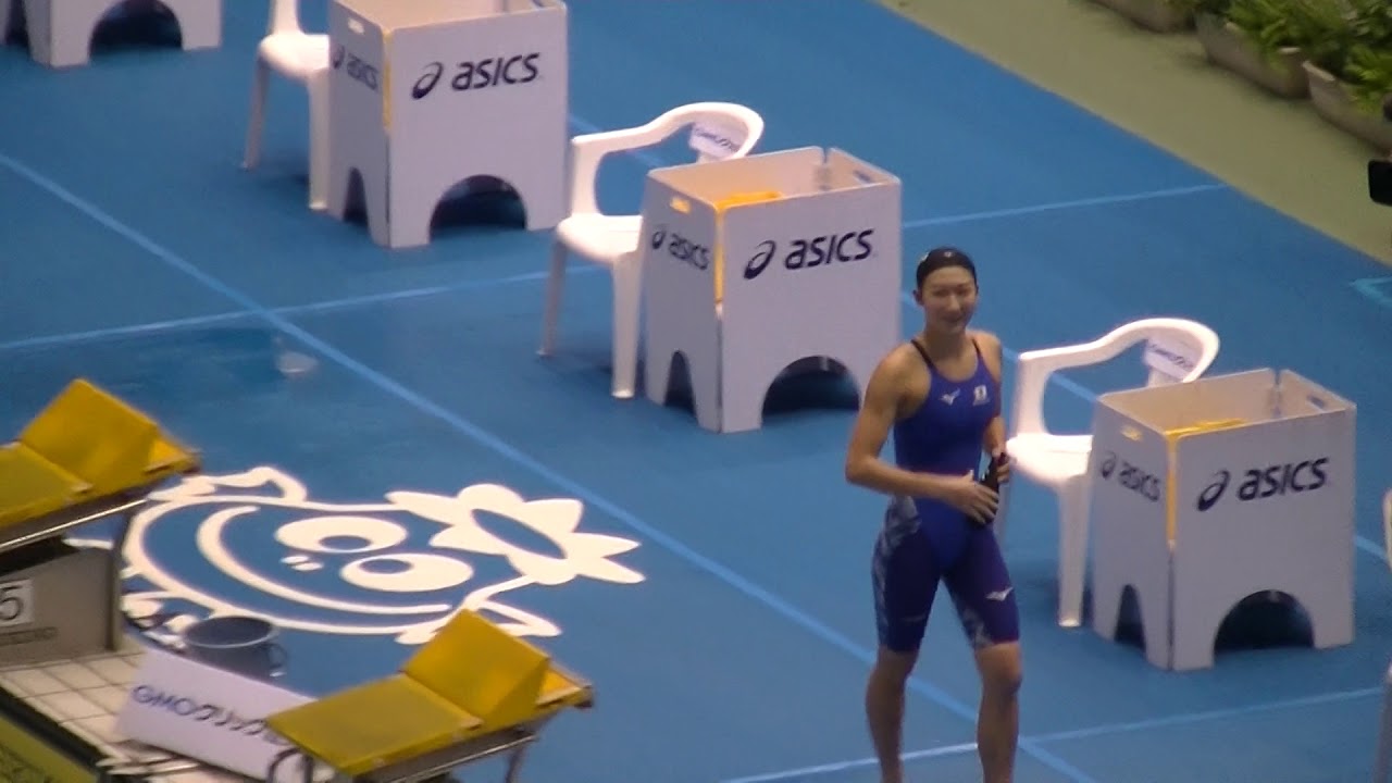 JAPAN　OPEN2018 　女子50Mバタフライ　池江璃花子日本新‼