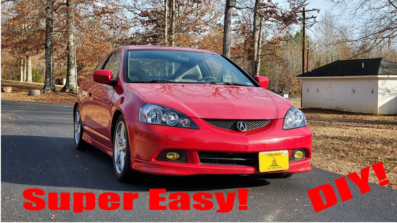 7 EASY and SIMPLE MODS to do to your Acura RSX!