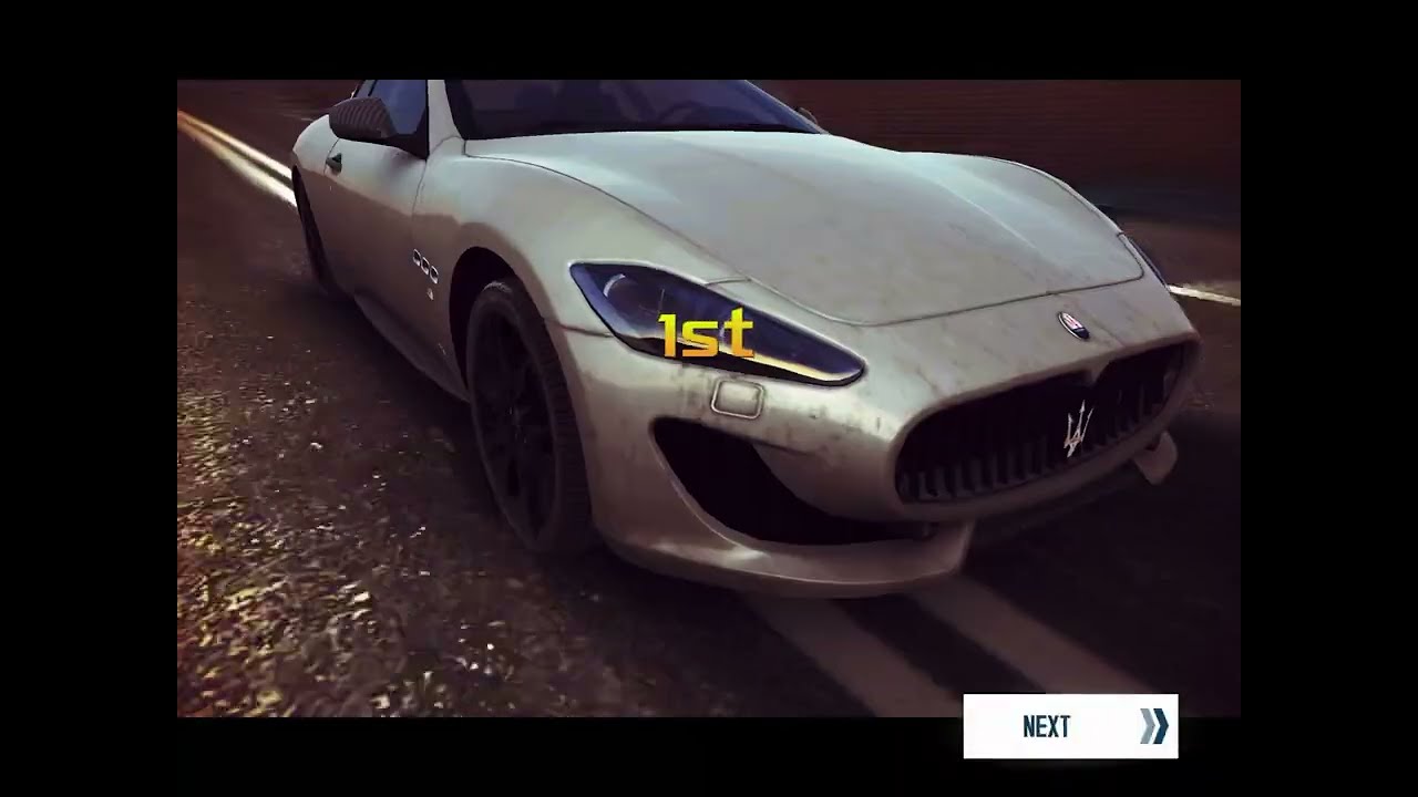 Asphalt 8 Season 9 — Classic — Barcelona Reverse — Maser Grand Turismo 