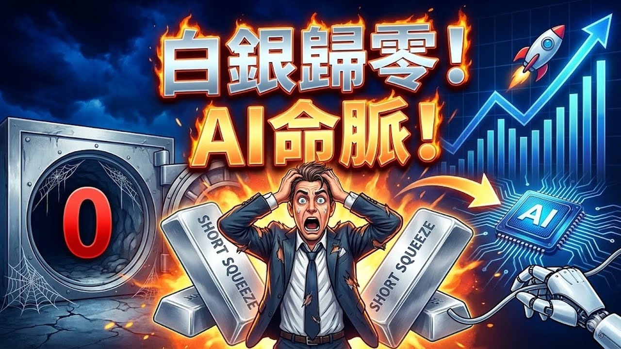 白銀庫存徹底歸零？這3家「銀礦商」掌握AI導線命脈，華爾街暴力軋空秀開始！錯過這波，你將後悔一輩子！#白银 #庫存 #歸零 #AI導線 #命脈 #銀礦商 #華爾街 #軋空 #暴漲 🚀