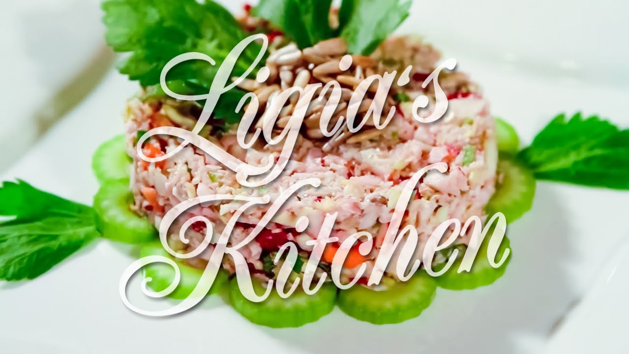Salată de iarnă cu maioneză raw vegană - Ligia's Kitchen