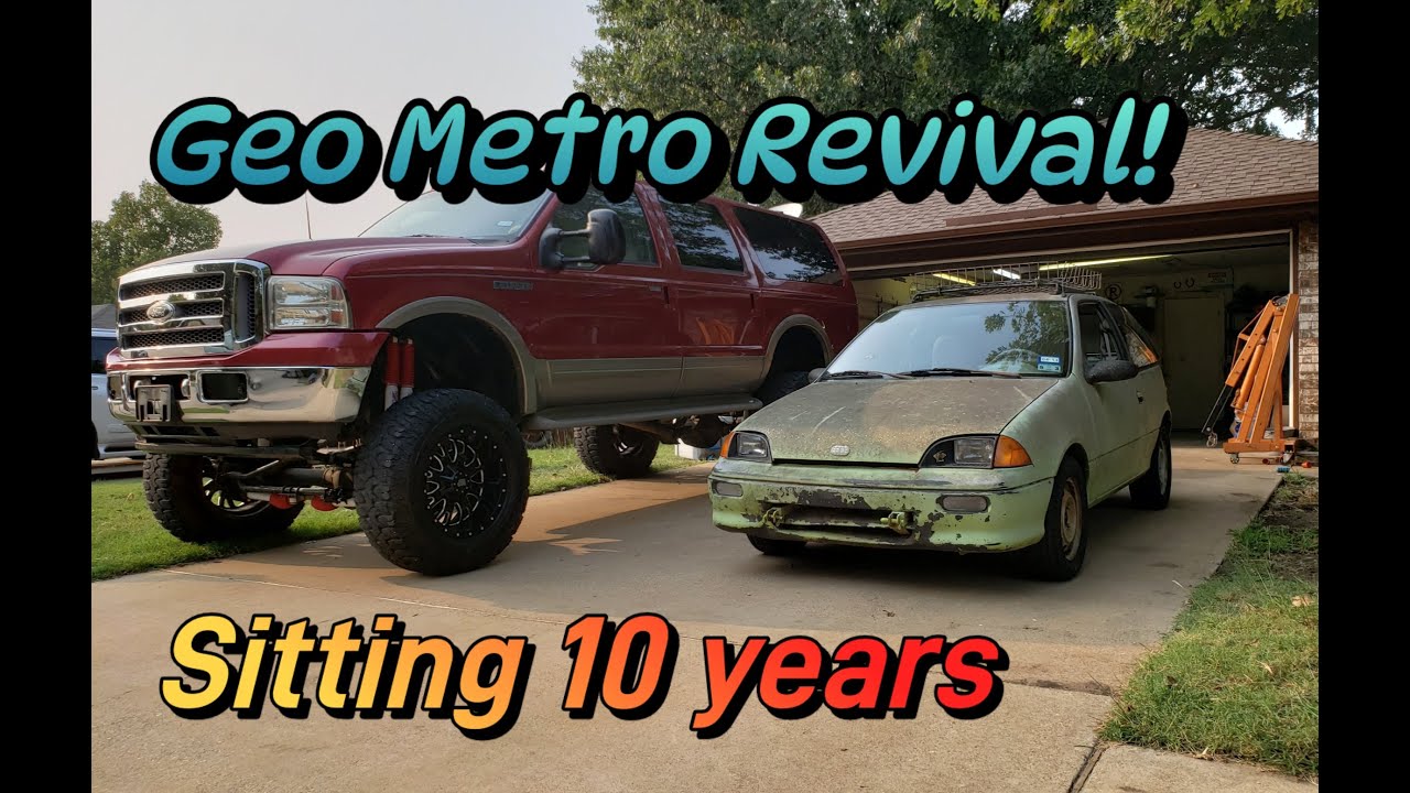Geo Metro СПАСЕНО после 10 лет простоя
