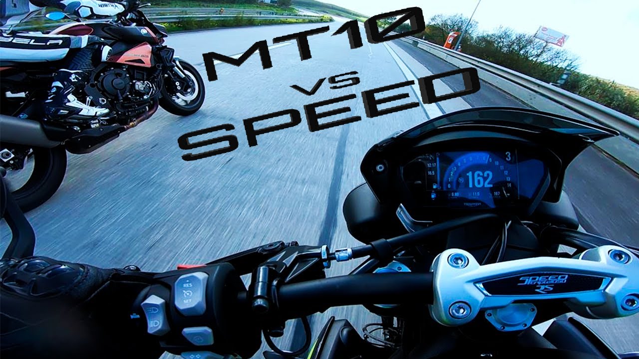Triumph Speed triple RS vs Yamaha MT10