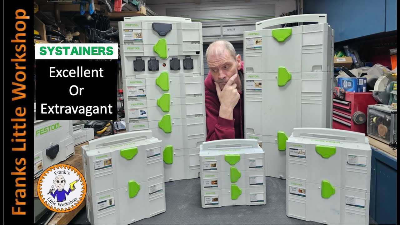 Workshop storage SYSTAINERS.