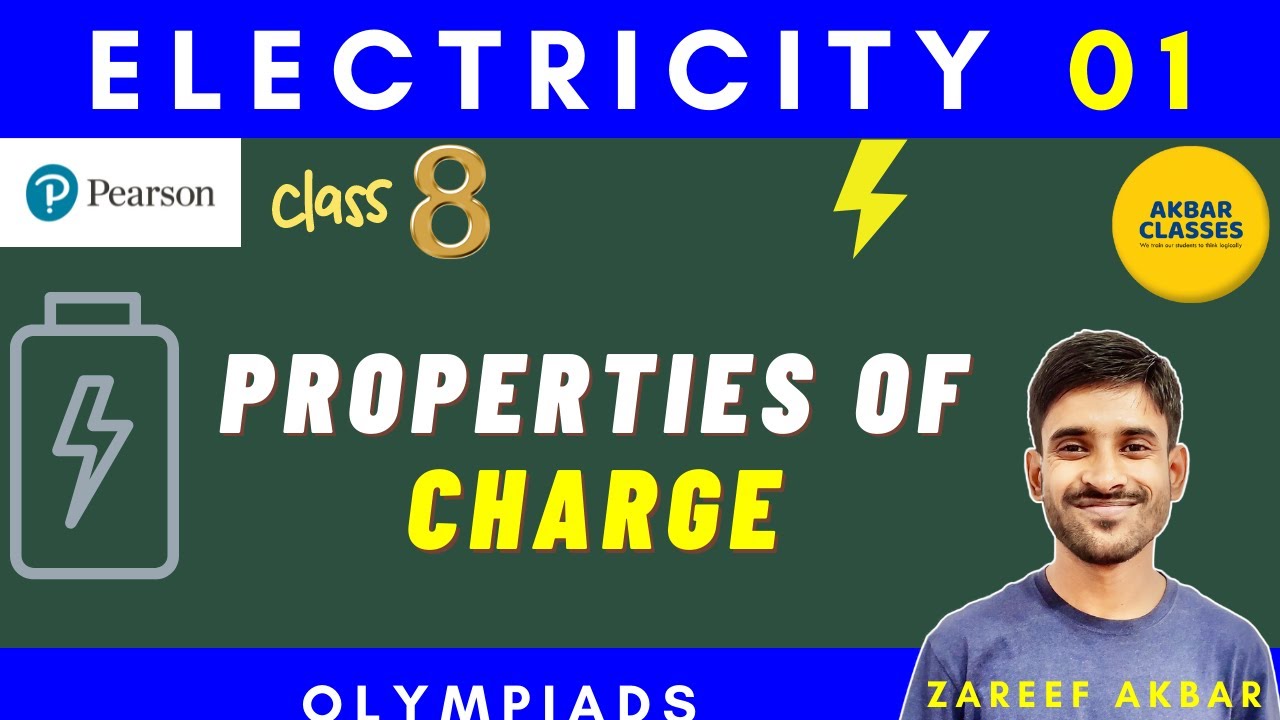 Class 8 | Electricity 01 | Properties of Charge | Pearson IIT Foundation