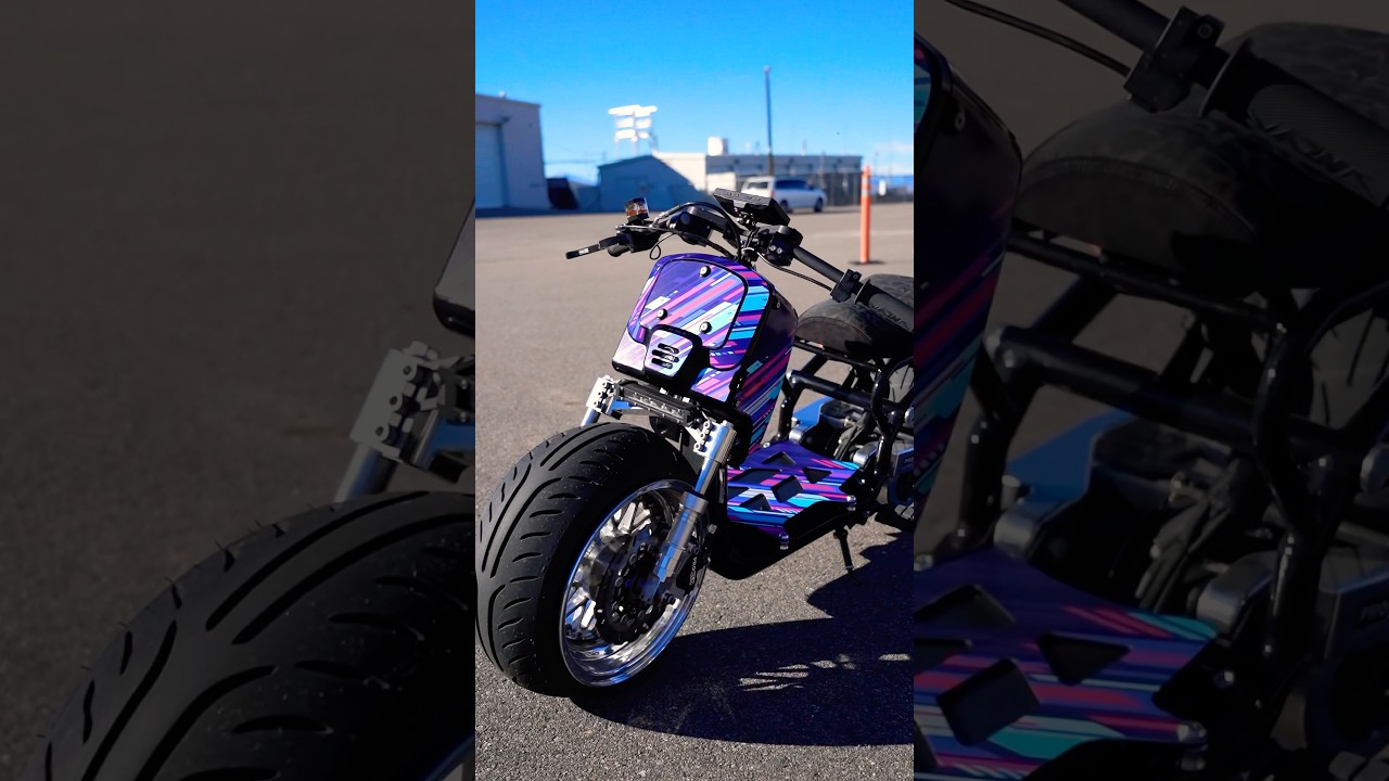 Honda Ruckus Decal Graphics Kits - Peel & Stick, no experience needed