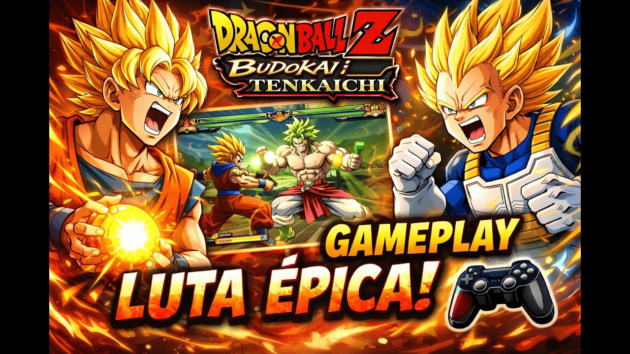 Jogando - Dragon Ball Z   Budokai Tenkaichi 3 PS2