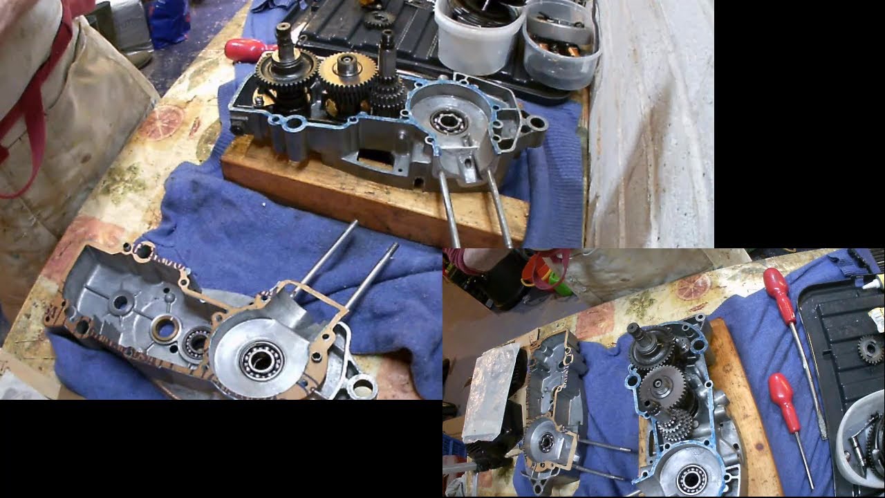 Garelli Tiger Cross engine rebuild part 5 reassembly