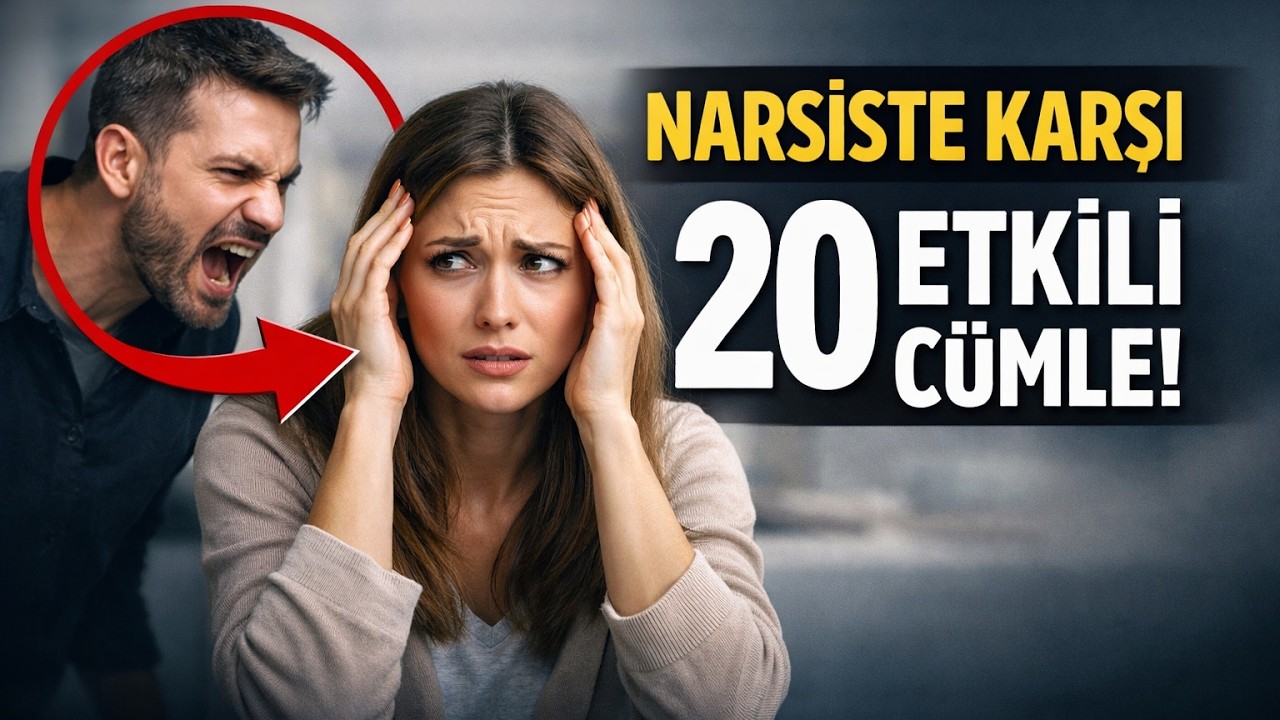Manipülasyonlardan bıktınız mı? İşte bir narsisti dize getirecek o 20 etkili cümle!