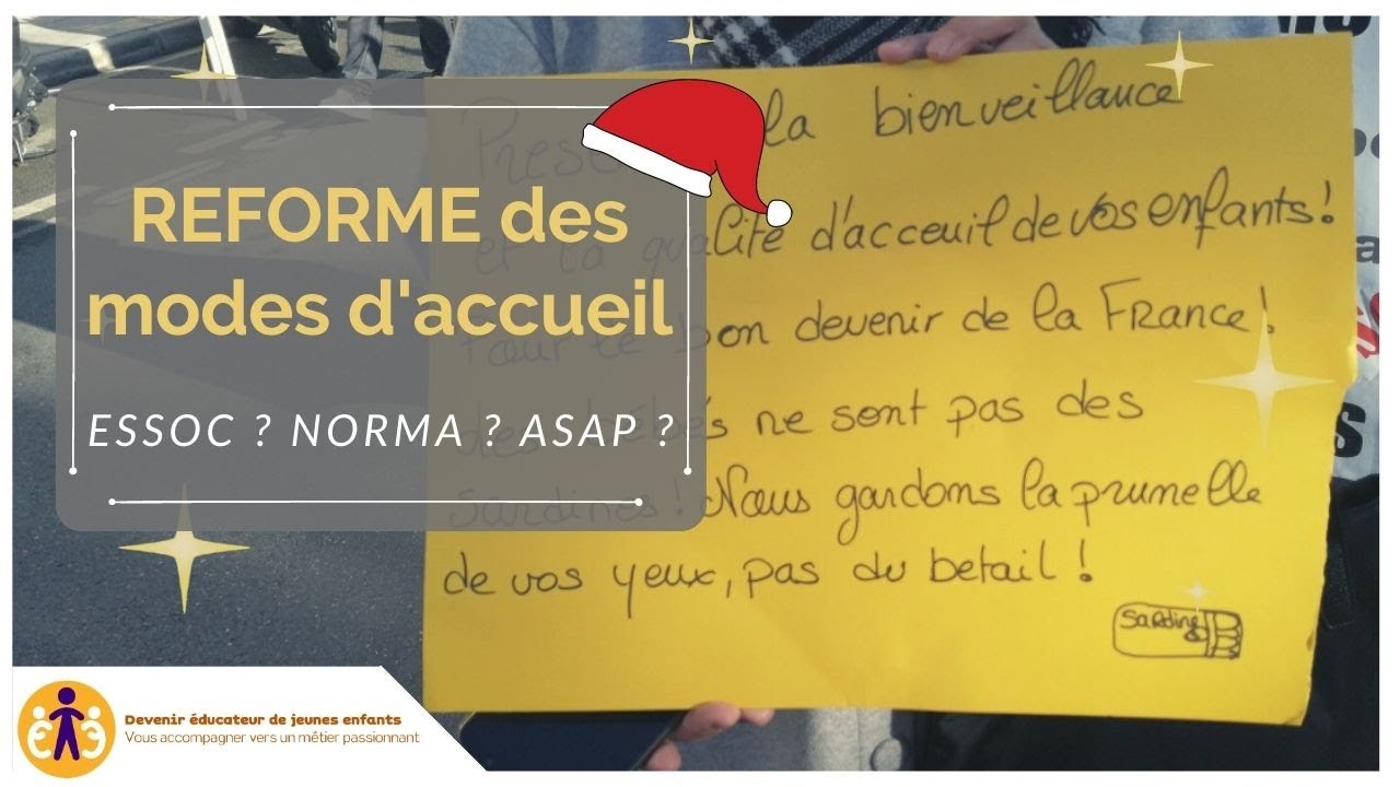 NORMA : réforme des modes d'accueil 📑 Que se passe-t-il en 2020 ? - Jour 20/24 🎄