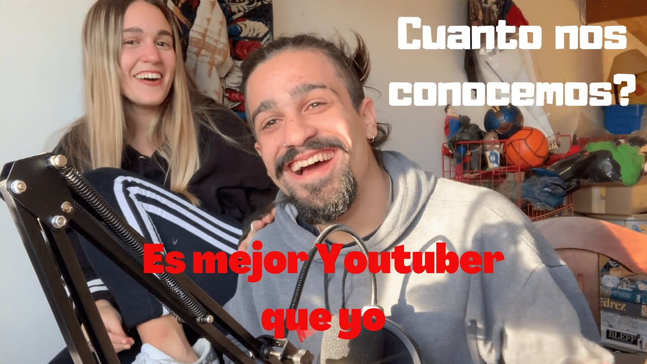 QUIEN SE CONOCE MEJOR? / CON MI HERMANA *es mejor Youtuber que yo*