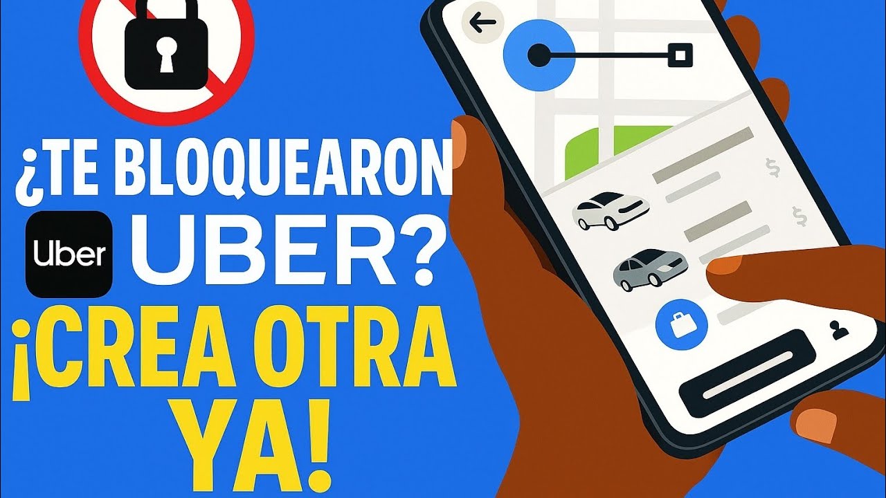 Cómo Reactivar tu cuenta de Uber o tener una segunda cuenta real y 100% legal