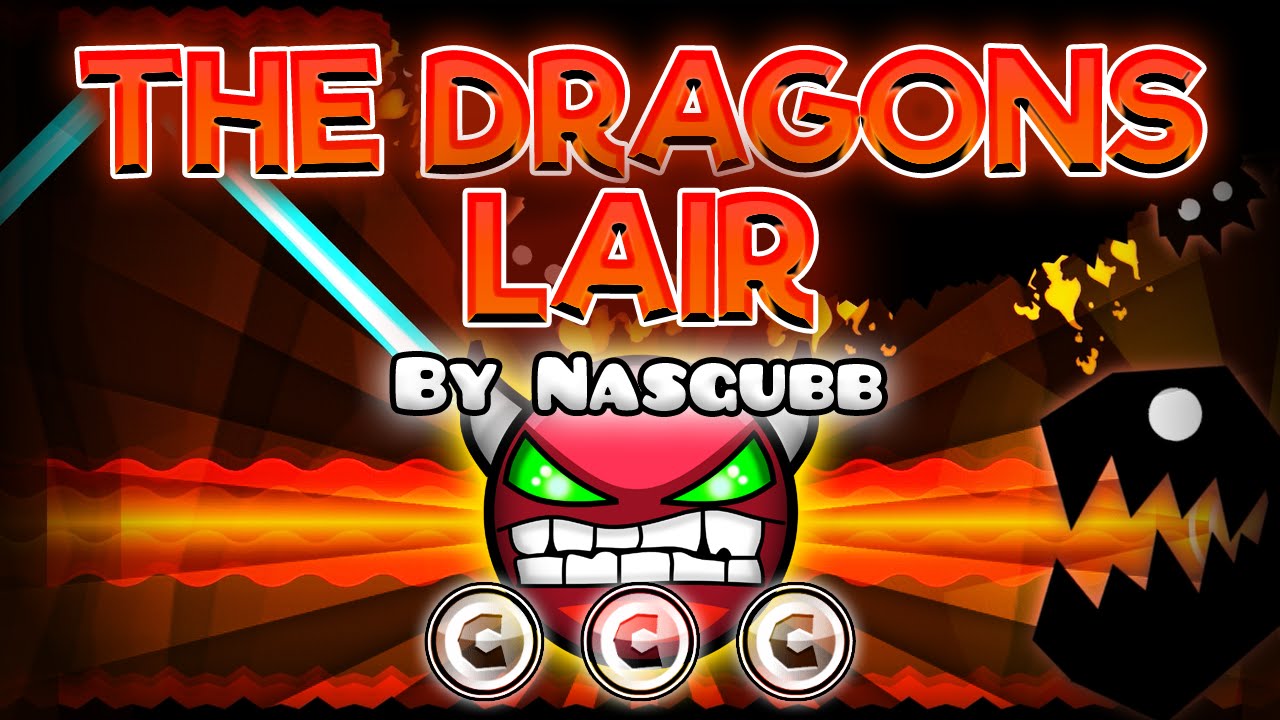 Geometry Dash [2.0] (Demon) - The Dragons Lair by Nasgubb | GuitarHeroStyles