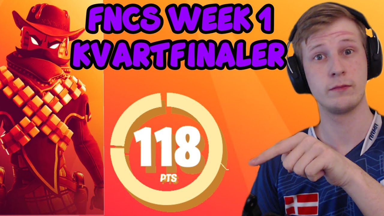ER VI BLANDT EUROPA'S 250 BEDSTE?! (FNCS WEEK 1 KVARTFINALER) | E11 Zrool