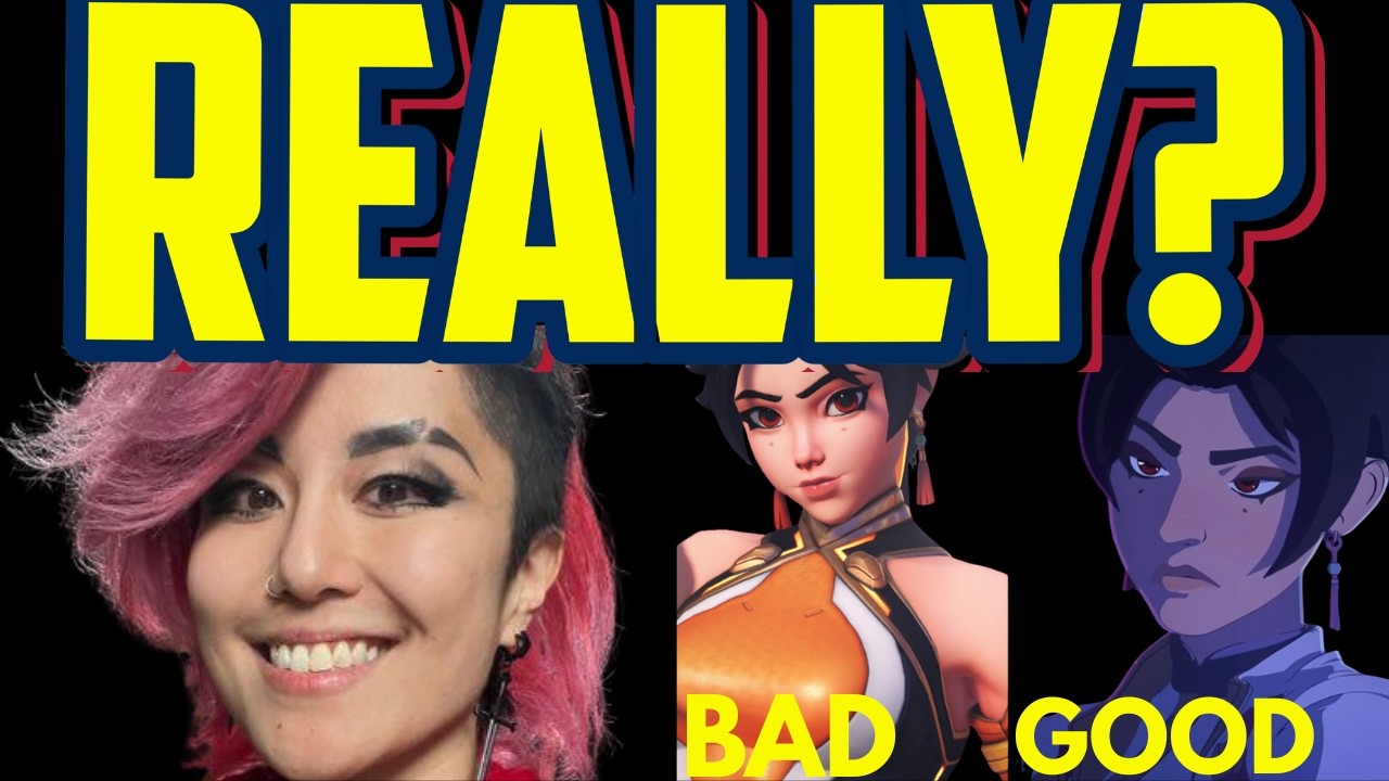 She's upset OVER THIS?  | Overwatch