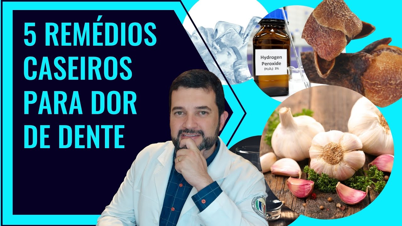5 Remédios Caseiros para Dor de Dente. Como aliviar a dor de dente em casa.