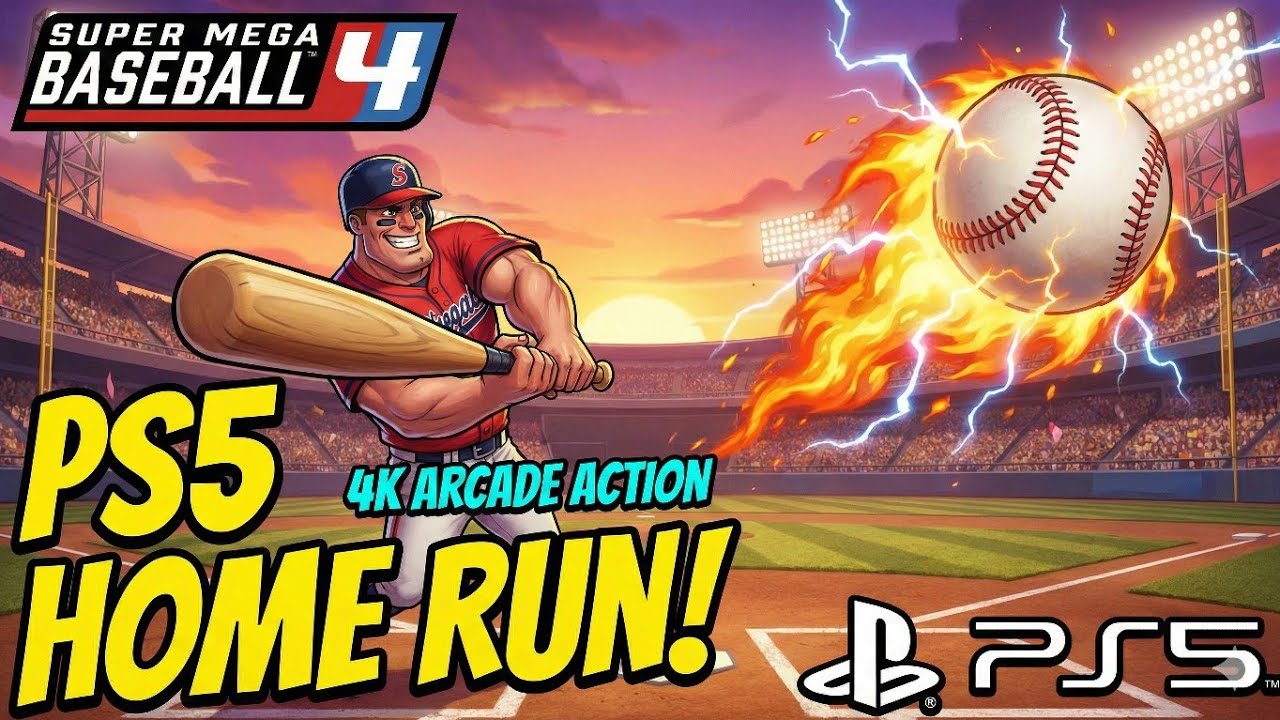 MASHING Home Runs in SUPER MEGA BASEBALL 4! ⚾💥 (PS5 Gameplay FullHD)