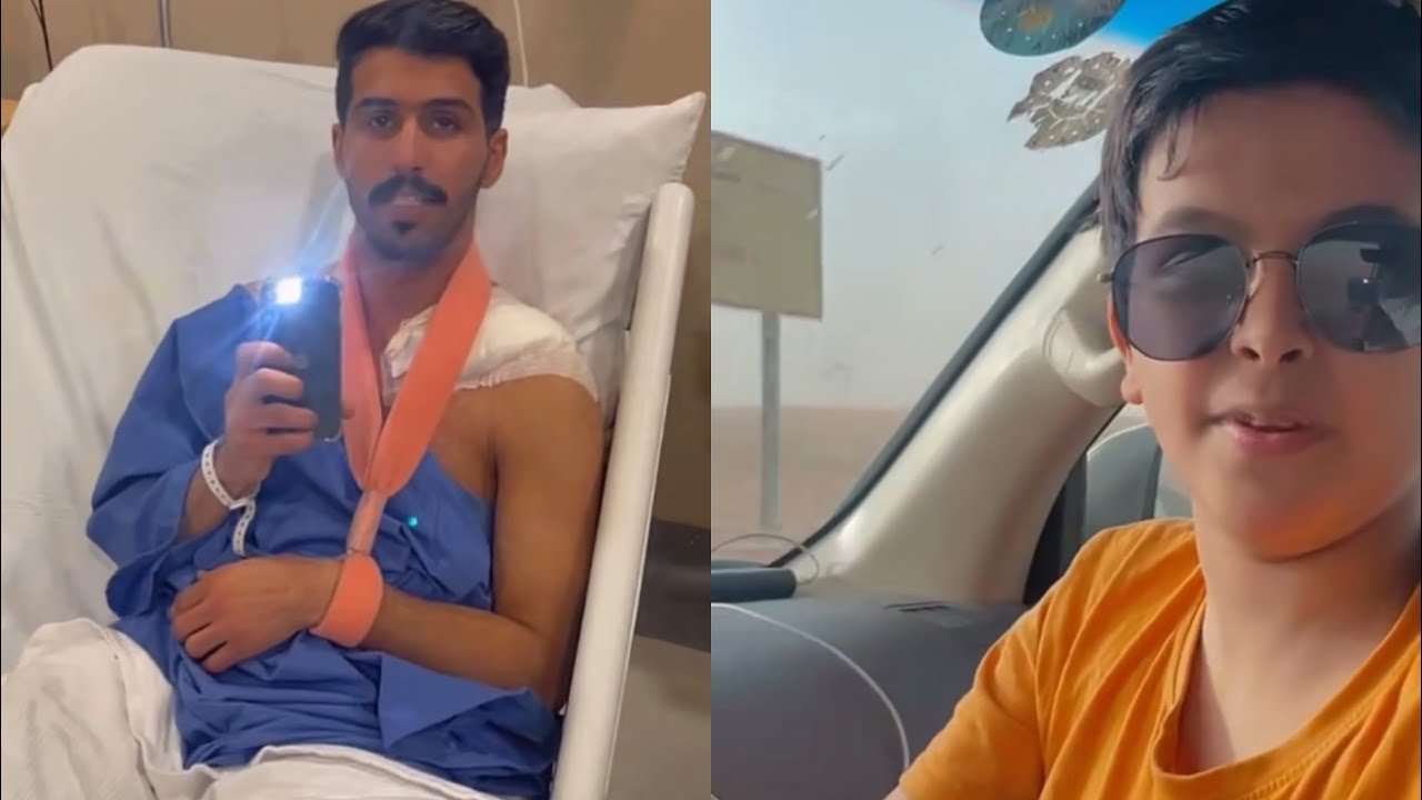 سيف المطيري يودع الفريدي ويسافر مع اخوانه
