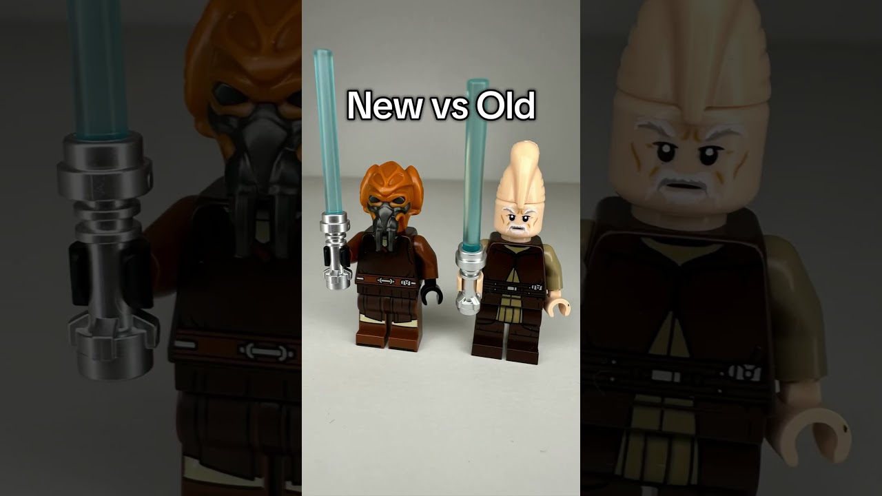 New vs Old Minifigures #lego #starwars #legosets #legostarwars #afol #legocollection #legocommunity