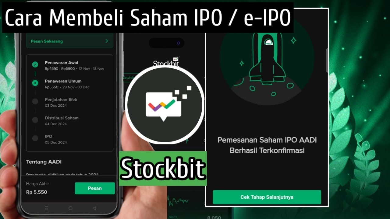 Cara Membeli Saham IPO / e - IPO Stockbit