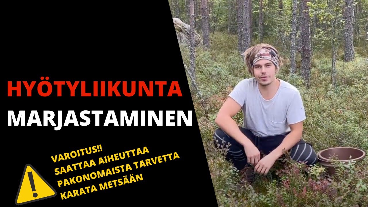 Hy&ouml;tyliikunta - marjastaminen