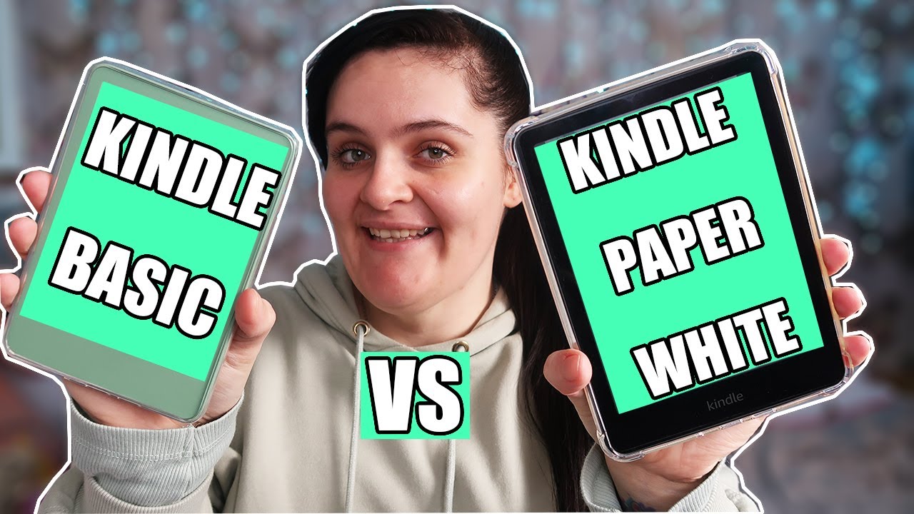 Kindle Basic vs Kindle Paperwhite 2024 Comparison - Which One Should You Buy?