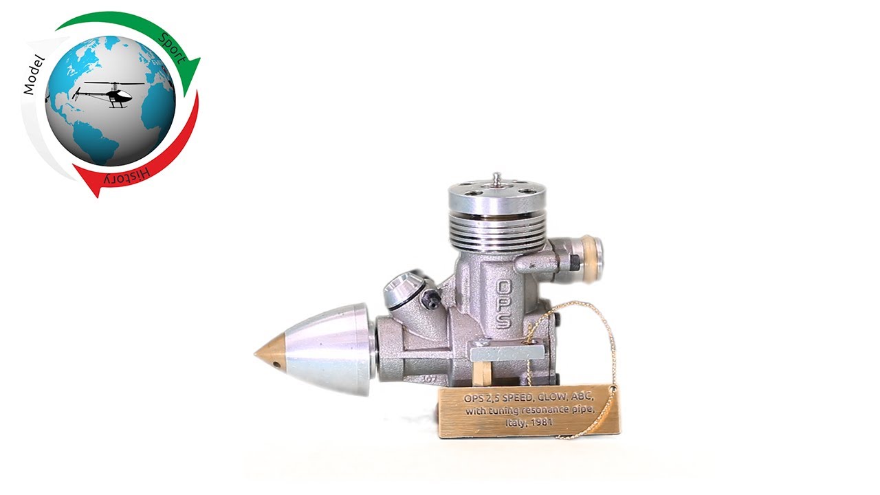 OPS 2,5 SPEED, GLOW, ABC, with tuning resonance pipe, Italy, 1981