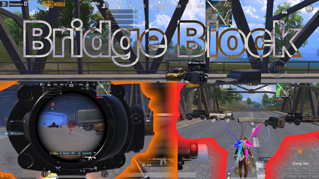 Totally Blocked Bridge Pro Camper | pubgm
