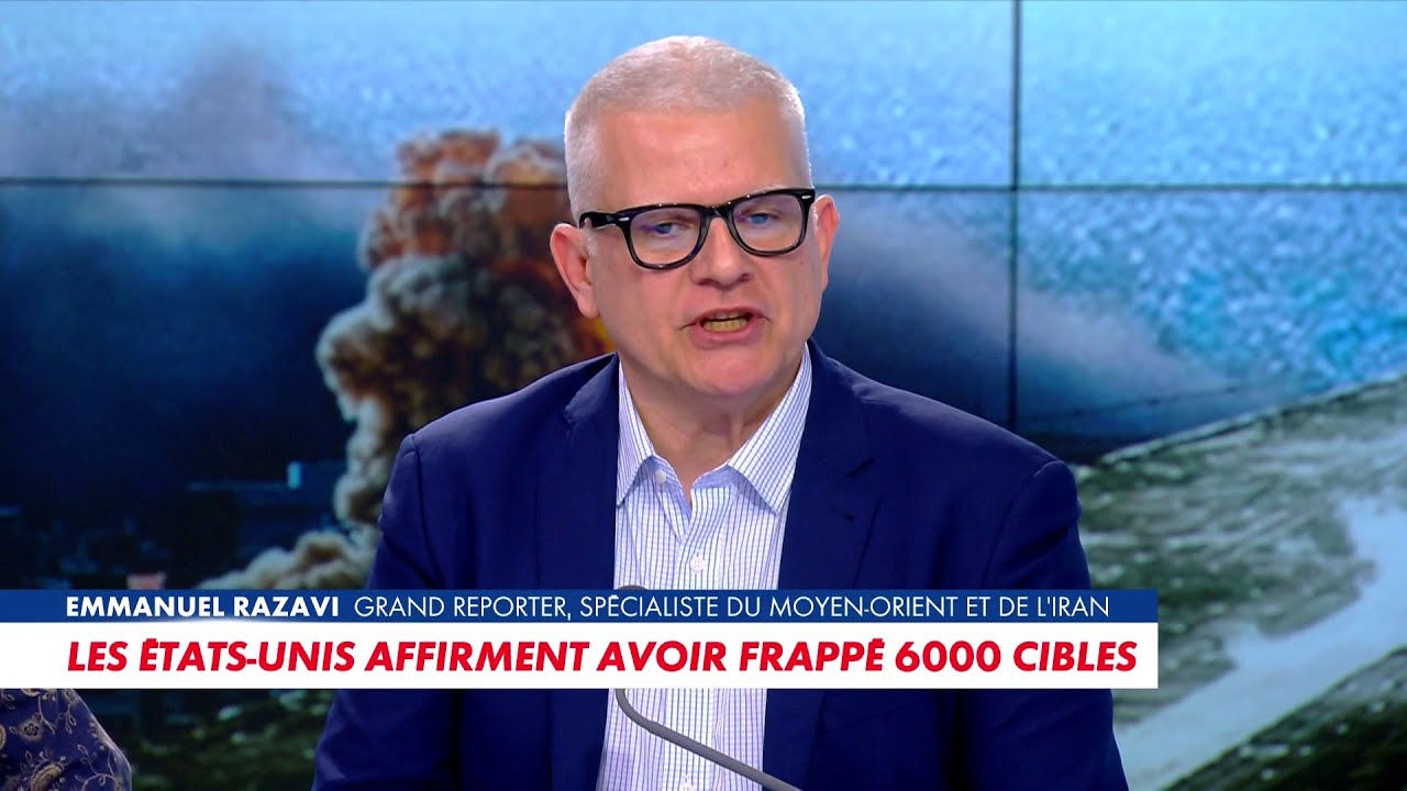 Emmanuel Razavi : «La République islamique d'Iran est en guerre aussi contre son propre peuple.»