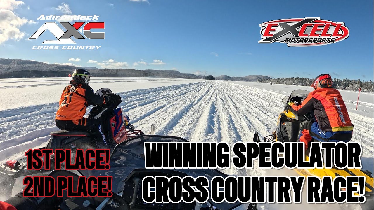 WINNING SEMI-PRO at Speculator Cross Country Snowmobile Race!