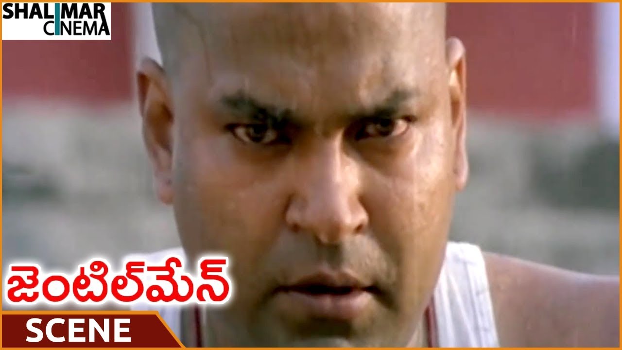 Gentleman Movie || Charan Raj Punish Himself For Missing Criminal || Arjun, Madhoo || Shalimarcinema