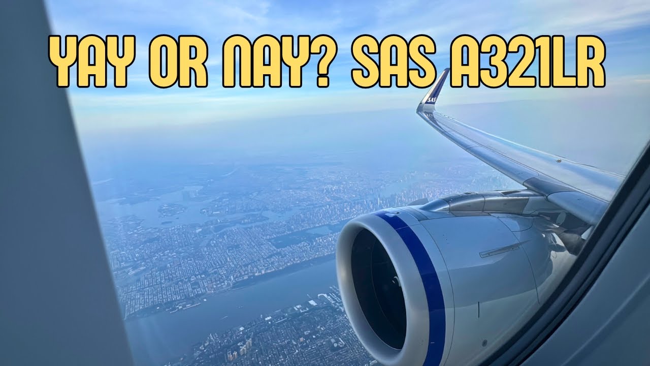 SAS A321LR Business Class in 2025 | Newark to Oslo