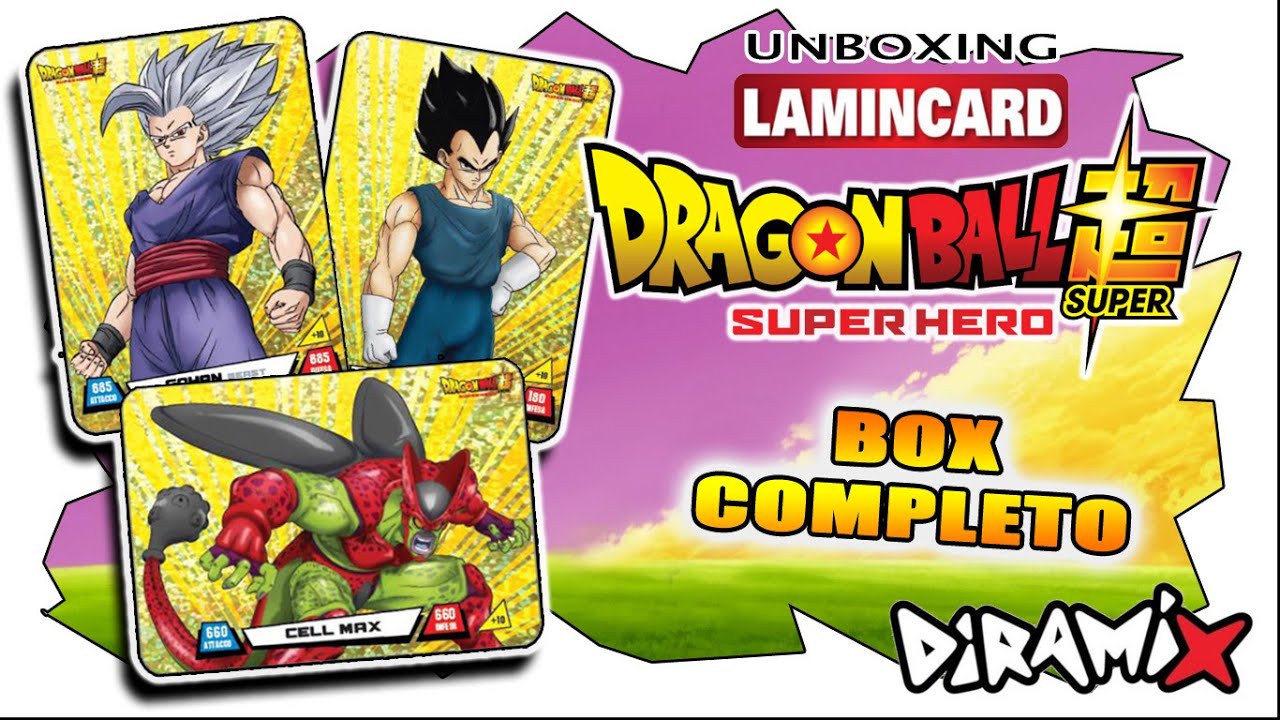 LAMINCARD Dragon Ball Super: Super Hero (2° box) - NikelPlay