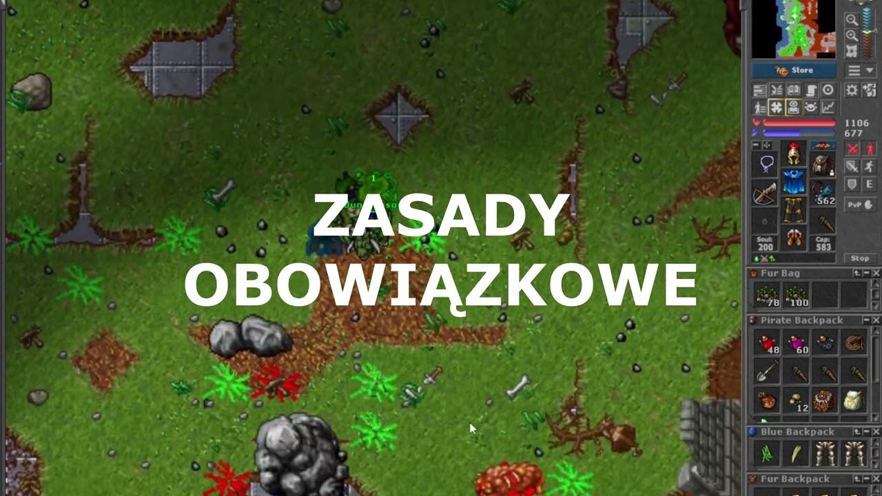 Tibia - Jak się nie nudzić? Jak dobrze się bawić? M&oacute;j Retro Challenge