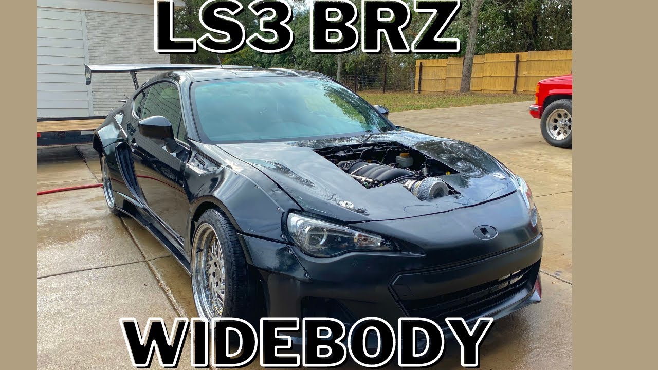 Drift BRZ rallybacker widebody install