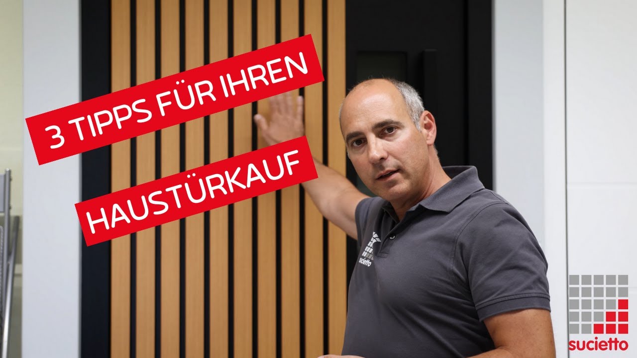 3 Tipps die Sie beim Kauf einer Alu Haust&uuml;re beachten sollten