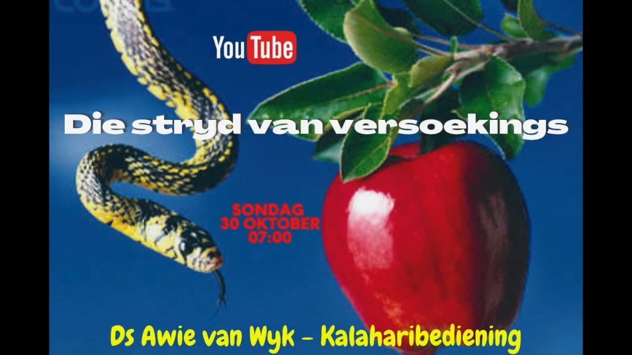 Die stryd van versoekings - Ds Awie van Wyk