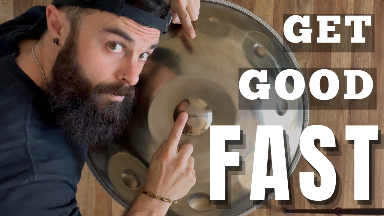 BEST THREE Handpan Techniques | Tutorial