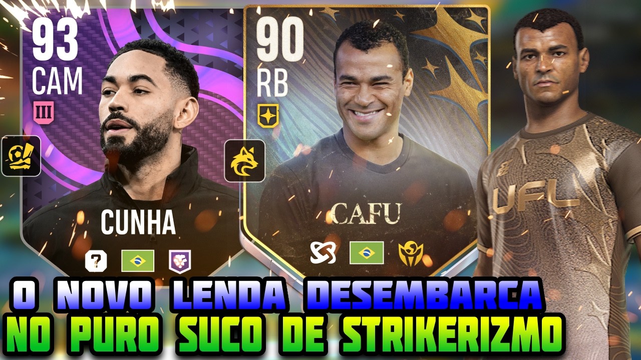 UFL PC | Testando o Cafu no Time + Showdown da Alegria e Desespero | PURO SUCO DE STRIKERIZMO